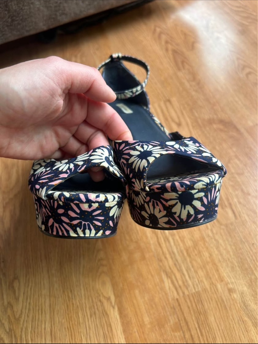 Kimchi blue platform wedges - Picture 5 of 8